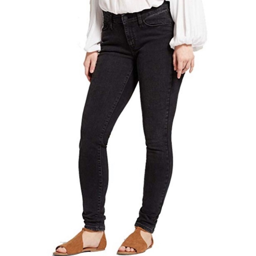 Universal Thread Black Curvy Skinny Jeans, 2S, 2 Petite